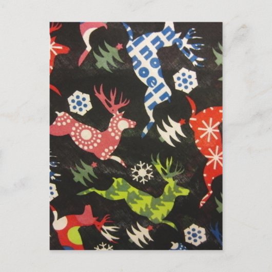 ホリデートナカイ シーズンポストカード (正面)