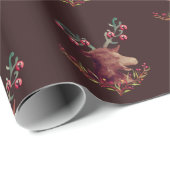 ホリデートナカイ ラッピングペーパー (ロールコーナー)