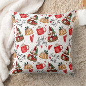 ホリデートリートアンド応援 クッション (ブランケット)