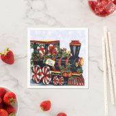 ホリデートレイン スタンダードカクテルナプキン (インサイチュ)