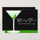 ホリデートーストパーティの招待状 招待状 (正面/裏面)