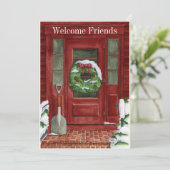 ホリデードアパーティの招待状 招待状 (スタンド正面)