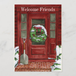 ホリデードアパーティの招待状 招待状