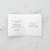 ホリデードア,新しいホーム,挨拶 シーズンカード (内部)