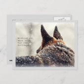 ホリデードイツシェパード シーズンポストカード (正面/裏面)