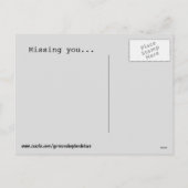 ホリデードイツシェパード シーズンポストカード (裏面)