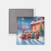 ホリデードッグズマグネット マグネット (正面/裏面)