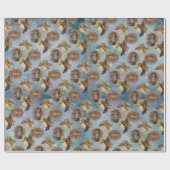 ホリデードリームキャッチャー西パターン（の模様が）ある馬 ラッピングペーパー (フラット)