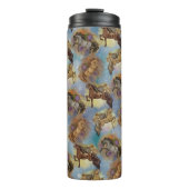 ホリデードリームキャッチャー西馬のパターン タンブラー (正面)