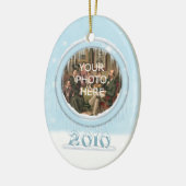 ホリデードルフィンズ写真オーナメント セラミックオーナメント (左)