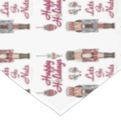 ホリデーナッツクラッカーレッツゴーナッツ テーブルクロス (アングル)