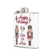 ホリデーナッツクラッカーレッツゴーナッツ フラスク (左)