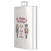 ホリデーナッツクラッカーレッツゴーナッツ フラスク (左)