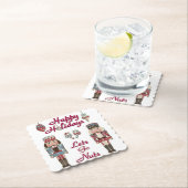 ホリデーナッツクラッカーレッツゴーナッツ ペーパーコースター (インサイチュ)