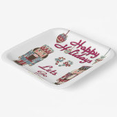 ホリデーナッツクラッカーレッツゴーナッツ ペーパープレート (傾斜あり)