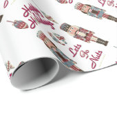 ホリデーナッツクラッカーレッツゴーナッツ ラッピングペーパー (ロールコーナー)