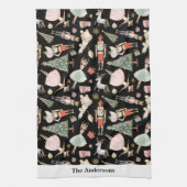 ホリデーナツクラッカーキッチンタオル キッチンタオル (縦)