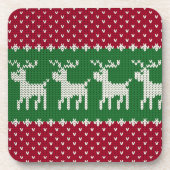 ホリデーニットNo. 01 コースター (正面)