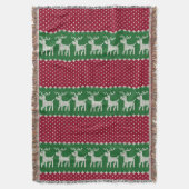 ホリデーニットNo, 01 スローブランケット (正面縦)