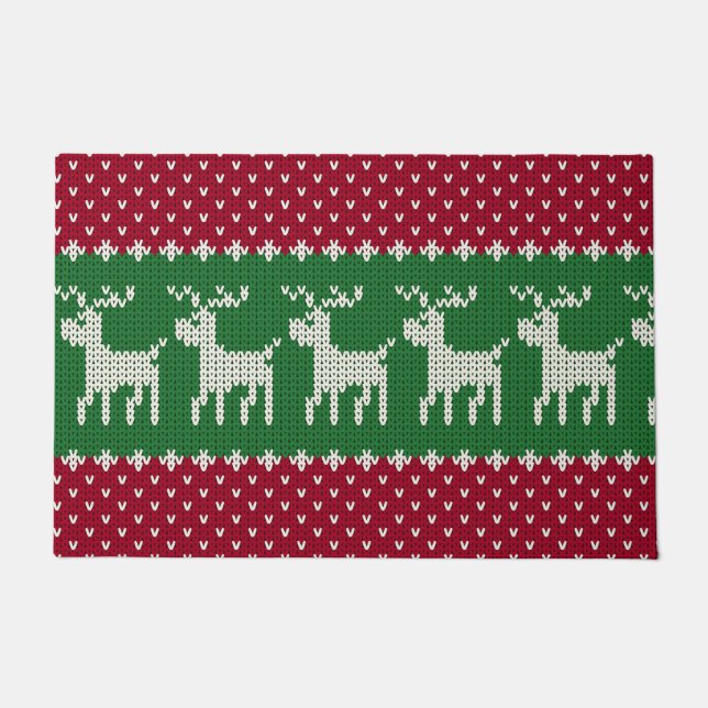 ホリデーニットNo. 01 ドアマット (正面)