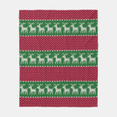 ホリデーニットNo, 01 フリースブランケット (正面)