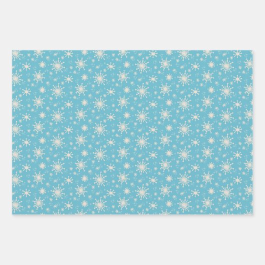 ホリデーノスタルジアクリスマスオーナメントツリーリース ラッピングペーパーシート (正面3)