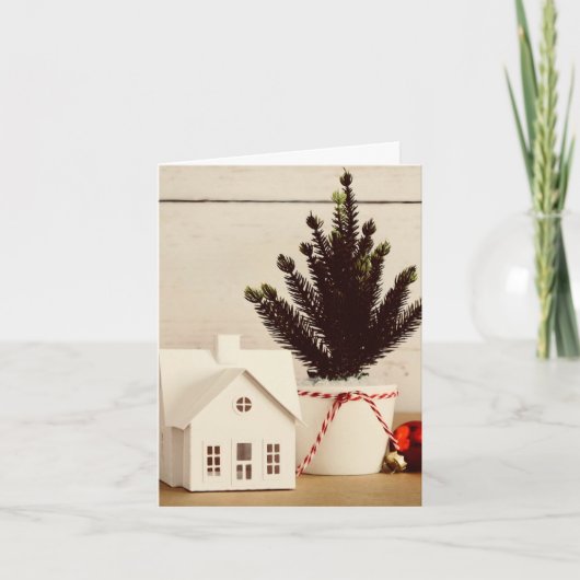 ホリデーハウスグリーティングカード サンキューカード (正面)