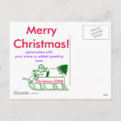 ホリデーハグスポストカード シーズンポストカード (裏面)