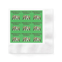 ホリデーハッスルクロッシングインクリスマス紙