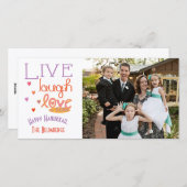 ホリデーハッピーハヌッカカード「ラブアラトケ」 シーズンカード (正面/裏面)