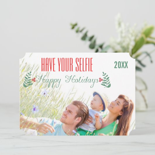 ホリデーハッピーホリデーを持って シーズンカード (スタンド正面)