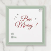 ホリデーハニースキューラベルウィズレッドボウ フェイバータグ (裏面)