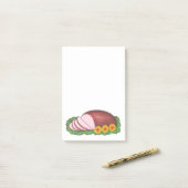 ホリデーハムクリスマスディナーグルメポストイット ポストイット (デスク上)