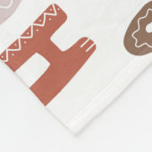 ホリデーハロウィーンのクリスチャンのかわいい毛布 フリースブランケット (角)