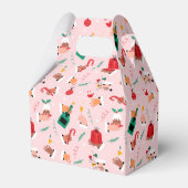 ホリデーハンズフェスティバルお祝いパターン フェイバーボックス (正面サイド)