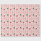 ホリデーハンズフェスティバルお祝いパターン ラッピングペーパー (フラット)