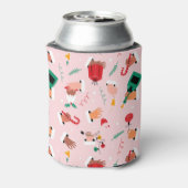 ホリデーハンズフェスティバルお祝いパターン 缶クーラー (缶裏面)