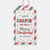 ホリデーハンドソープメリークリスマス ギフトタグ (正面)