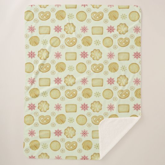 ホリデーバターCookie シェルパブランケット (正面)