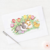 ホリデーバニー イースター ステッカー (封筒)