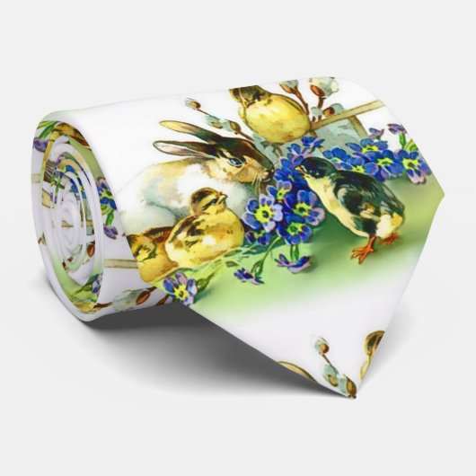 ホリデーバニー&春シックズイースタータイ ネクタイ (ロール)