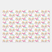 ホリデーバラエティーラッピング紙 ラッピングペーパーシート (正面)