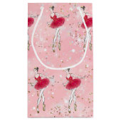 ホリデーバレエダンサー抱き枕 スモールペーパーバッグ (裏面)