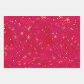 ホリデーバレリナクリスマスラッピング紙 ラッピングペーパーシート (正面2)