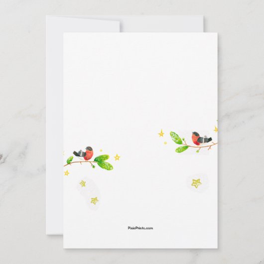 ホリデーバードハウスニューホームアナウンス 案内状 (裏面)