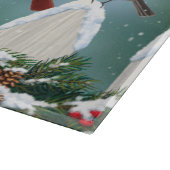 ホリデーバード&クリスマスガーランド カッティングボード (角)