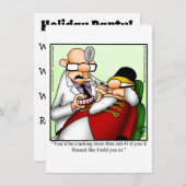 ホリデーパおもしろいーティー招待状 招待状 (正面/裏面)