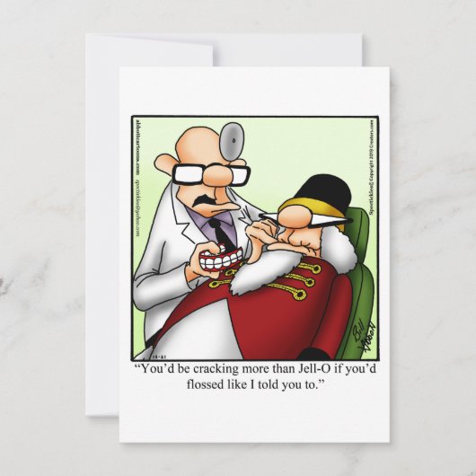 ホリデーパおもしろいーティー招待状 招待状 (正面)