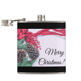 ホリデーパインコーンコレクション フラスク