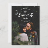 ホリデーパインズクリスマスグリーティングカード シーズンカード (正面)